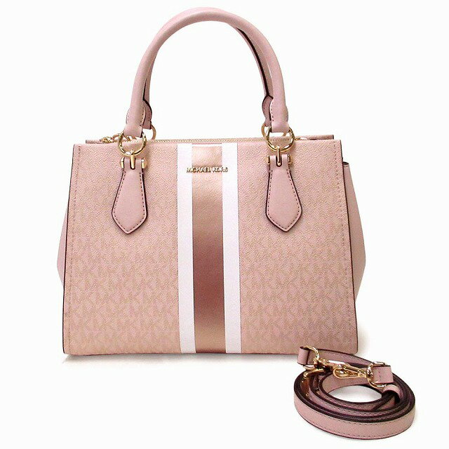 MICHAEL KORS アウトレット バッグ MARILYN サッチェル ミディアム MKシグネチャー ショルダーバッグ BLUSH n260218