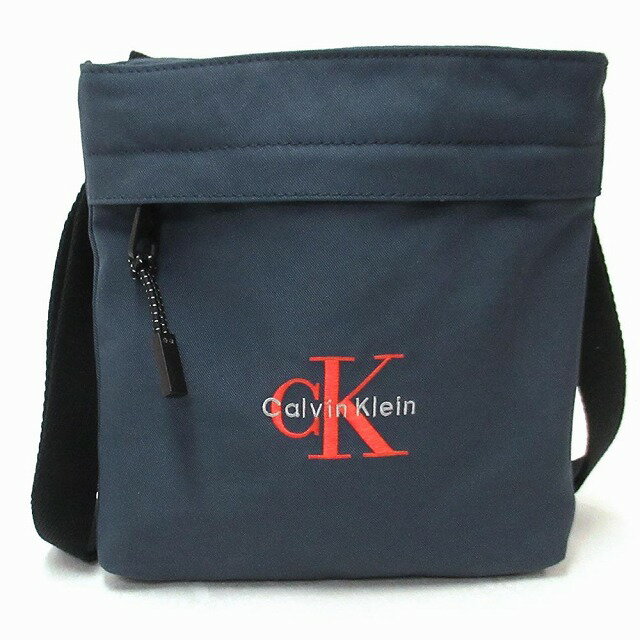 樂天商城 - Calvin Klein Jeans カルバンクライン アウトレット バッグ ボールド ロゴ フラット クロスボディ ショルダーバッグ 4D3178G 410