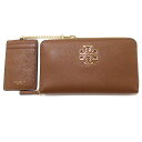 TORY BURCH トリバーチ アウトレット レザー ブリテン ジップ アラウンド ウォレット 長財布 パスケース付き 141004 909 n250609