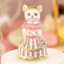 ジュエリーボックス ルル・キャンディ マカロン サクラ 猫 ネコ EX6271