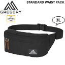 obO  GREGORY OS[ STANDARD WAIST PACK BLACK X^_[hEGXgpbN