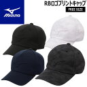 ミズノ MIZUNO GOLF ミズノ ゴルフRBロゴプリントキャップ