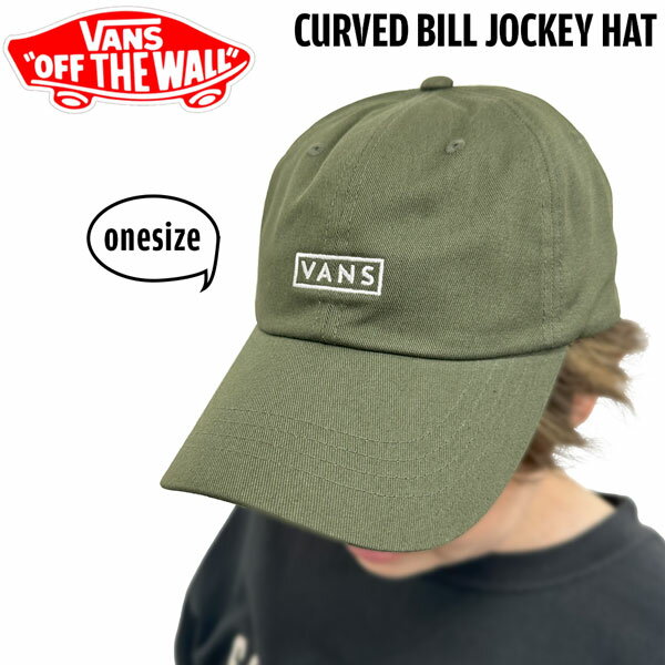 @Y oY VANS CURVED BILL JOCKEY HAT OLIVINE Lbv nbg USi