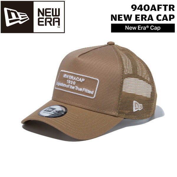 ニューエラ キャップ 9FORTY A-Frame Trucker NEWERA CAP カーキ 帽子 メッシュ