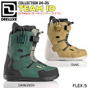 スノーボード 靴 24-25 DEELUXE ディーラックス TEAM ID チームアイディ 24-25-BT-DEE