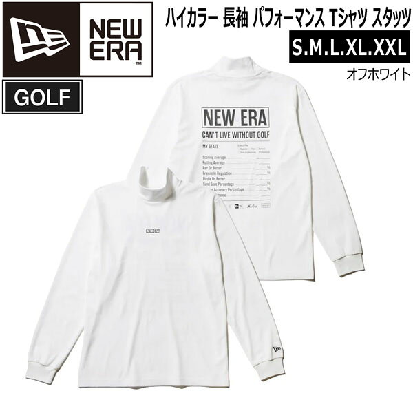 ニューエラ ゴルフ ウェア NEW ERA GOLF LS HC PT CLWG オフホワイト