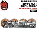 ウィール スピットファイア SPITFIRE WHEELS F4/99DU DEVILS NIGHT CLASSIC SHAPE BLACK/ORANGE SW...