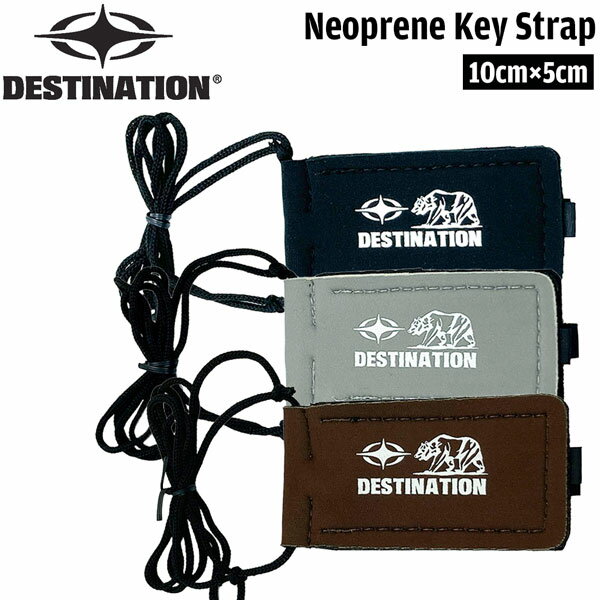 デスティネーション DESTINATION ネオプレーン キーストラップ BEAR キーケース メール便配送
