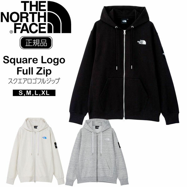 TNF SQARE LOGO FULLZIP