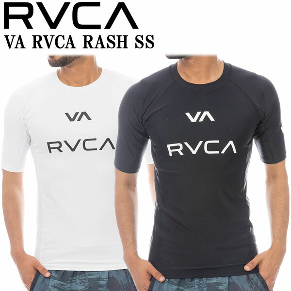 ルーカ ラッシュガード メンズ RVCA VA RVCA RASH SS VA SPORT 半袖ラッシュガード ジム トレーニングからウォータースポーツまで 25SS BF041881 メール便配送