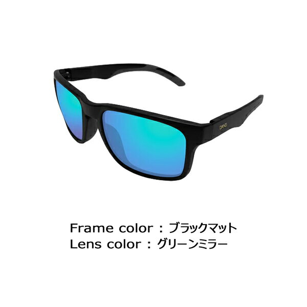 ダンシェイズ オールテレーン JP ブラックマット DANG SHADES ALL TERRAIN JP BLACK MATTE X GREEN MIRROR POLARIZED 眼鏡 サングラス トレンド ファッション スポーツ 3