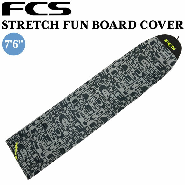 ե ܡɥ FCS STRETCH FUN BOARD 76 MONOGRAM COAL/LIME ե եȥ...