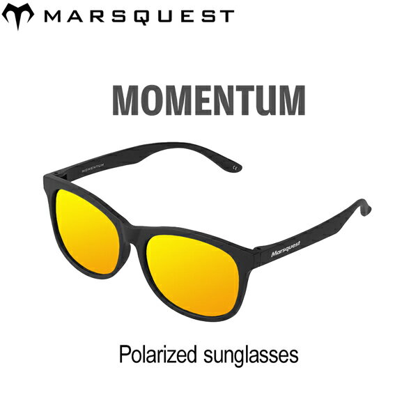樂天商城 - マーズクエスト モーメンタム カーボンブラックxネオンゴールド MARSQUEST MOMENTUM Carbon Black x Neon Gold 眼鏡 サングラス