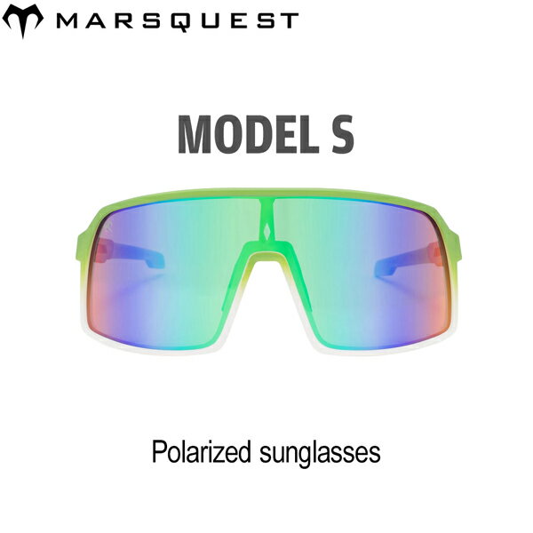 樂天商城 - マーズクエスト モデルエス グリーンxネオングリーン MARSQUEST MODEL S Green x Neon Green 眼鏡 サングラス