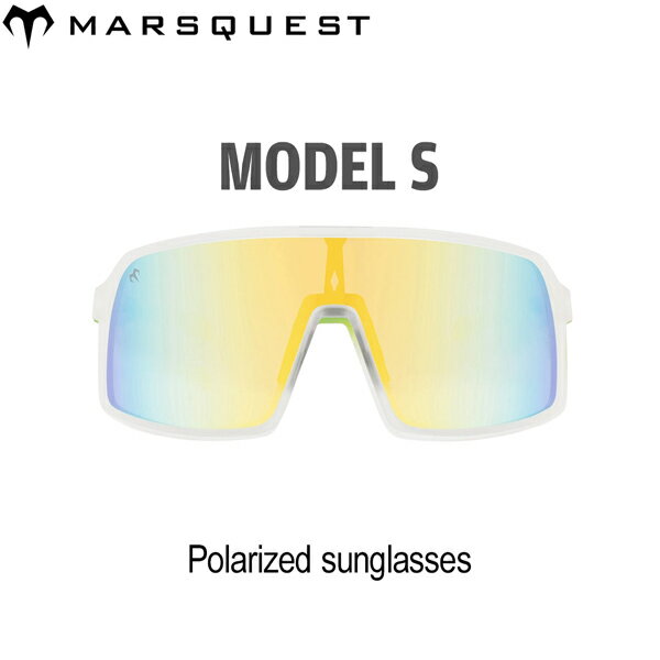 Other - マーズクエスト モデルエス クリスタルxネオンイエロー MARSQUEST MODEL S Crystal x Neon Yellow 眼鏡 サングラス