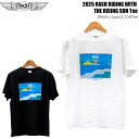 ラッシュ Tシャツ 2025 RIDING WITH THE RISING SUN Tee (RASH x Sayori) NAMINORI JAPAN 応援Tee メール便配送