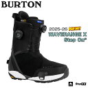 【予約】 25-26 バートン ウエーブレンジステップオン BURTON WAVERANGE X STEP ON スノーボード 靴 25-26-BT-BTN ブーツ ステップオン
