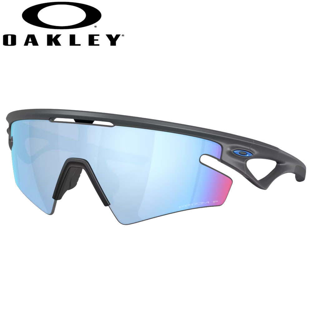 乐天商城 - オークリー サングラス OAKLEY SPHAERA SLASH フレーム / MATTE CARBON レンズ / PRIZM DEEP WATER POLAR