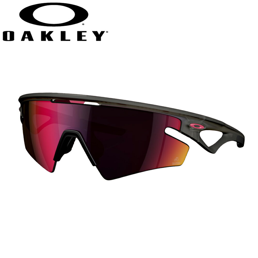 オークリー サングラス スファエラ スラッシュ OAKLEY SPHAERA SLASH GIRO D'ITALIA GREY SMOKE PRIZM ROAD スポーツサングラス 自転車 ロードバイク