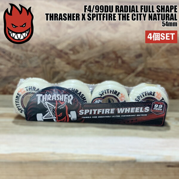 スピットファイア ウィール SPITFIRE F4/99DU 54mm RADIAL FULL SHAPE THRASHER X SPITFIRE THE CITY N..