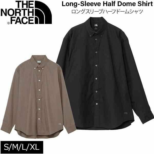 【値下げ】 ザ ノースフェイス ロングスリーブハーフドームシャツ オックスフォードシャツ THE NORTH FACE