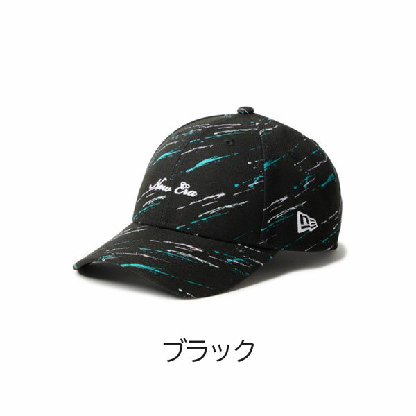 ニューエラ ゴルフ キャップ NEW ERA GF 940VS SCRIPT LOGO SPLASH BLK GOLF 帽子