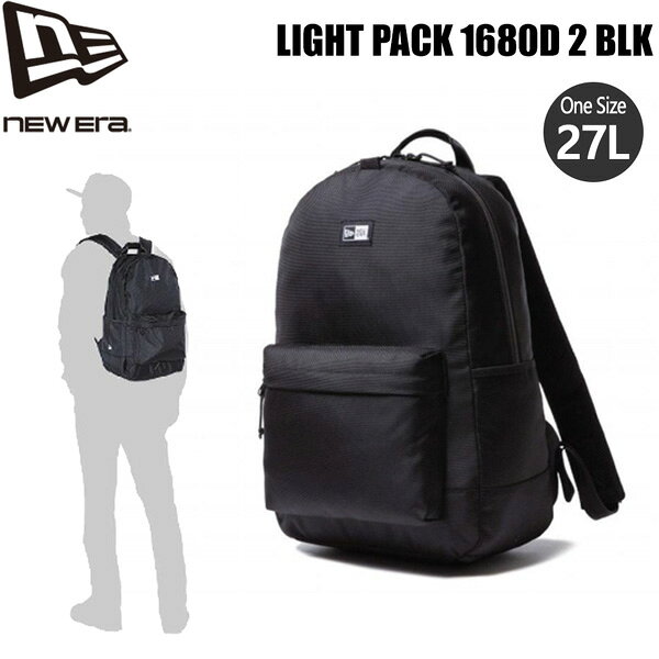 樂天商城 - ニューエラ バックパック NEW ERA ライトパック 1680D 2 ブラック リュック 約27L