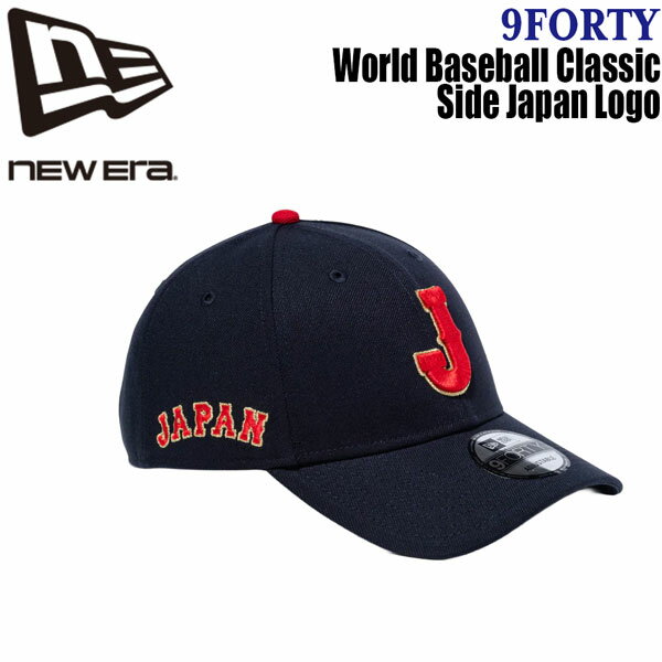 ニューエラ キャップ NEW ERA 9FORTY サムライジャパン Jロゴ サイドJAPAN ネイビー 帽子
