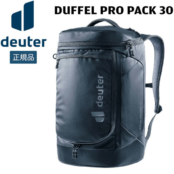 樂天商城 - ドイター DEUTER ダッフルプロパック 30 7000(ブラック) 旅行 トラベル D3510026