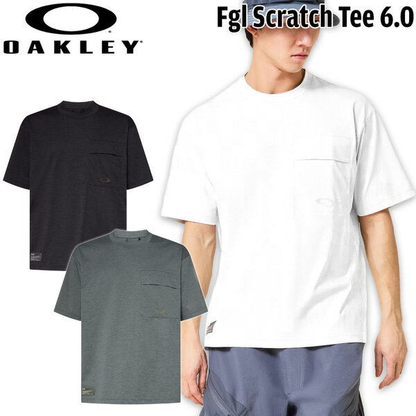 Rakuten - オークリー アウトドア ウェア OAKLEY FGL シリーズ SCRATCH 半袖 Tシャツ TEE 6.0 カジュアル メール便配送