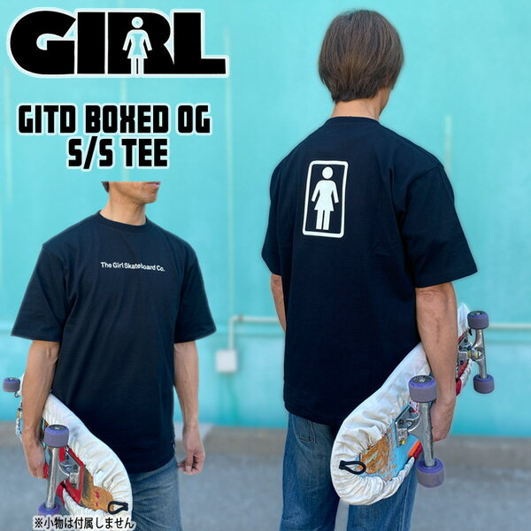 ガール Tシャツ GIRL GITD BOXED OG S/S TEE GR26ST09 26SS メール便配送