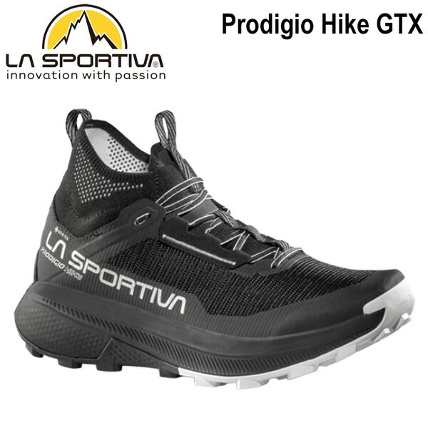 スポルティバ プロディジーハイクゴアテックス LA SPORTIVA PRODIGIO HIKE GTX 登山靴 トレッキングシューズ ブラックチョーク 40 41 42 43 44 45 46