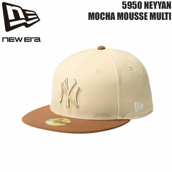 Rakuten - ニューエラ キャップ NEW ERA 5950 ニューヨーク・ヤンキース MOCHA MOUSSE MULTI 帽子