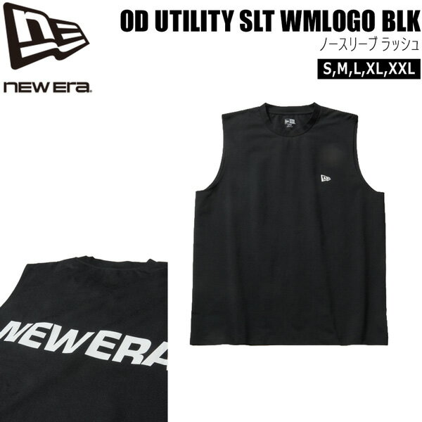 乐天商城 - ニューエラ サーフシャツ NEW ERA OD UTILITY ノースリーブ ラッシュ UV対策 日よけ ブラック メール便配送