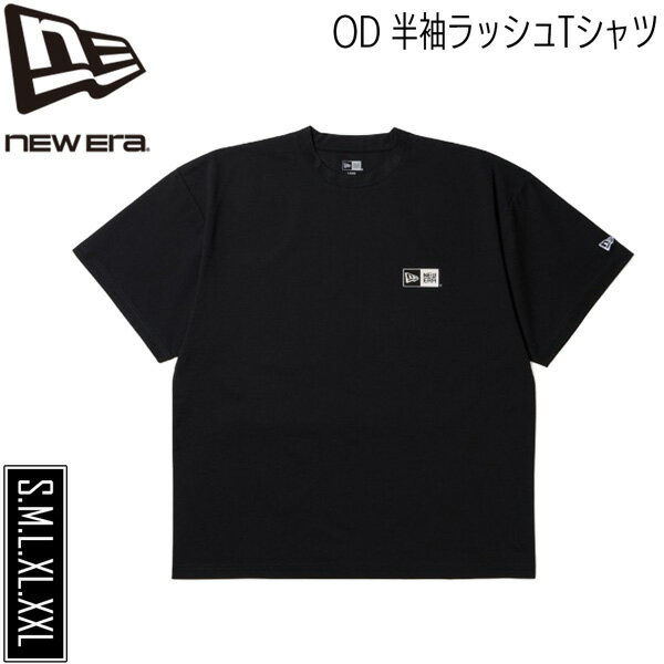 Rakuten - ニューエラ サーフTシャツ NEW ERA OD 半袖ラッシュTシャツ UV対策 日よけ ブラック メール便配送