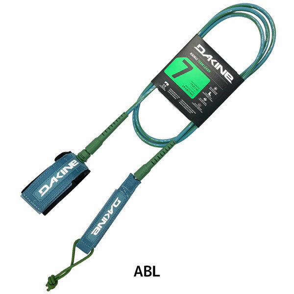 ダカイン DAKINE KAINUI TEAM LEASH 7feet x 6.5mmコード ミッド・ファンボード用 ...