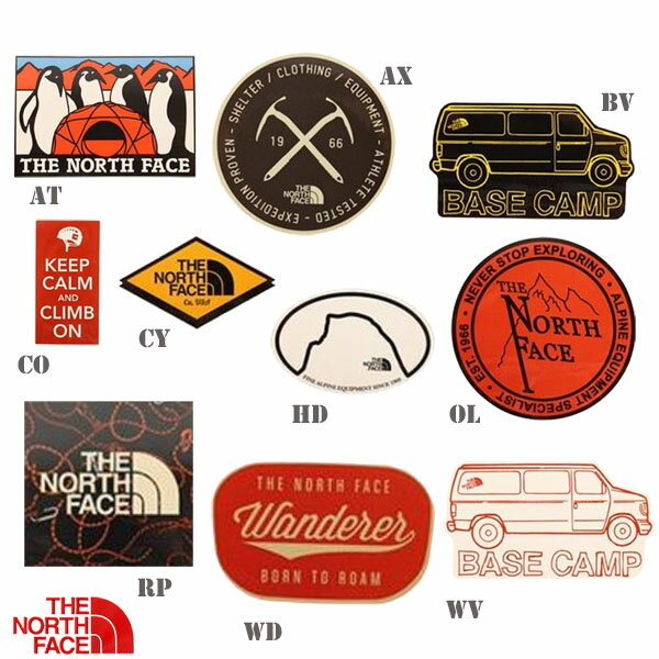 【ストアポイントアップデー】/ザ・ノースフェイス TNFプリントステッカー THE NORTH FACE TNF PRINT STICKER メール便