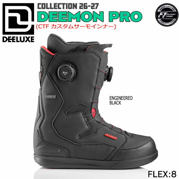 �\�� 26-27 DEELUXE DEEMON PRO CTF �X�m�[�{�[�h�u�[�c �f�B�[���b�N�X �f�B�[�����v�� �T�[���C���i�[ �M���^ �t���[�X�^�C�� �t���[���� �O���g�� �J�[�r...