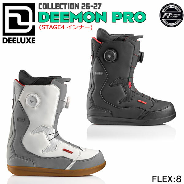 �\�� 26-27 DEELUXE DEEMON PRO S4 �X�m�[�{�[�h�u�[�c �f�B�[���b�N�X �f�B�[�����v�� �T�[���C���i�[ �M���^ �n�[�h�t���b�N�X �J�[�r���O �t���[���� ����...