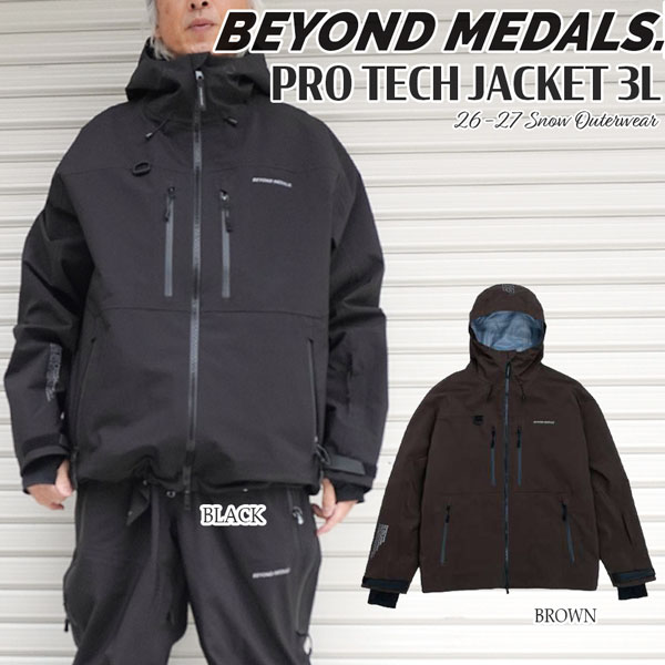 予約 26-27モデル BEYOND MEDALS PRO TECH JACKET 3L ビヨンドメダル プロテックジ...