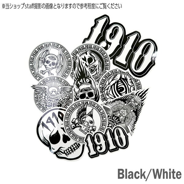 MOVE selectのナインティーンテン 1910 ステッカーパック 10枚 ARTWORKS STICKER PACK ステッカー シール 数量限定 メール便配送｜アングル2