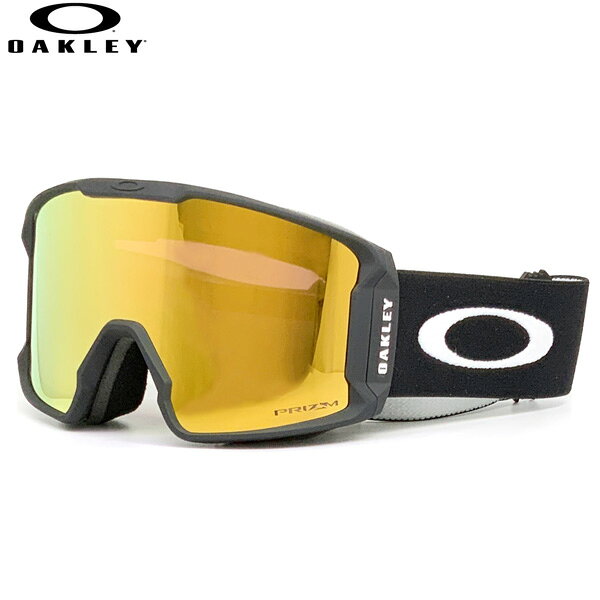 【正規代理店商品】 ●BRAND：OAKLEY オークリー ●品番 : OO7070-I6 ●品名： LINE MINER L ラインマイナーエル ●カラー : ストラップ/ MATTE BLACK レンズ/ PRIZM 24K IRIDIUM ●可視光線透過率：12% Line Miner（ラインマイナー）ゴーグルは、比類の無い周辺視界を実現するために造られた、円柱形状のデザインです。 これまでになかったほどお顔の近くにゴーグルを装着でき、下方や両サイドの周辺視野を脅威的に広げました。 大型のお顔サイズにフィットする、Line Miner（ラインマイナー）は、幅広いお顔サイズに最適で、ほとんどのヘルメットに完璧にフィットするように造られています。 ・フィット: ラージ ・レンズクリーナーのマイクロバックを含む ・フレームの通常テンプルとフロントの継ぎ目が来る位置に小さな切れ目を設け、ほとんどのオプティカルアイウェアを装着可 ・幅50ミリでワイドなストラップにシリコンライニングを施しより安心なフィット性 ・しなやかなO Matter‐オーマター クライスで、厳寒時もお顔の装着感を向上 ・低めのフレームデザインが視認性を高め、ヘルメットとの併用性を向上 ・一日中快適な三層フェースフォームで、汗を吸収するポーラルフリースのライナー ・射出形成Plutonite‐プルトナイトレンズはその素材がUVA・UVB・UVCを100%フィルターし有害なブルーライトを最高 400 Nmまで防御nm 視覚矯正デュアル・ベント・レンズにF3曇り予防コーティング ・ANSI Z87.1とEN 166の耐衝撃保護基準に適合 26-27 OAKLEY LINE MINER L MATTE BLACK PRIZM 24K IRIDIUM ゴーグル オークリー ラインマイナーL マットブラック プリズム 24K イリジウム スノーボード スキー スノボー 2026 2027 正規品 国内正規品 メンズ レディース ミラー レンズ 曇り止め 人気