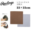 野球 Rawlings ローリングス シリコンクロス 2枚入り グラブ グローブ スパイク シューズ メンテナンス 男前に磨きをかける メール便配送