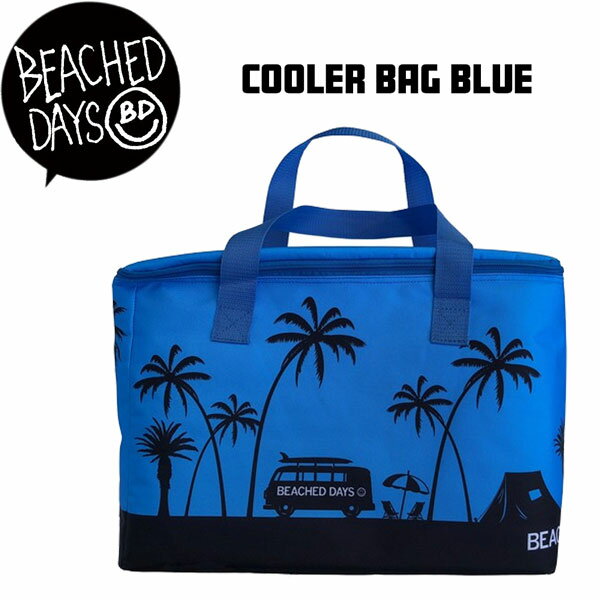 BEACHED DAYS SOFT COOLER BAG BLUE ビーチドデイズ ソフトクーラーバッグ