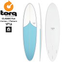 エポキシ サーフボード torq トルク Classic 7’2 Fun Vortex + Pattern フィン付き