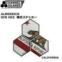 ALMERRICK数量限定ステッカー。 次回入荷未定。 ボードのステッカーチューンに欠かせない。 【正規代理店商品】 ●BRAND ： ALMERRICK(アルメリック) ●品 番 ： 0100972100106 ●品 名 ： ステッカー DFR HEX ●COLOR ： CALIFORNIA ●SIZE ： L約10.5cm/W約11.5cm ※商品写真の色は、OS、ブラウザ、ディスプレイ、 等により実際のものとは多少異なる場合があります。 ご了承の上ご購入ください。