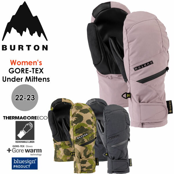 Ρܡ   22-23 BURTON Сȥ WOMENS GORE-TEX UNDER MITT ޥ󥺥ƥåߥå 22-23-GR-BTN ƥå ߥȥ ʡդ