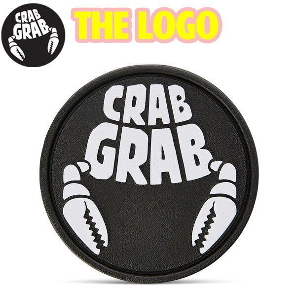 スノーボード すべり止め デッキパッド 22-23 CRABGRAB クラブグラブ THE LOGO ロゴ BLACK おしゃれ トレンド 必需品 メール便配送