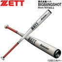 野球 バット 新基準硬式金属 一般用 ゼット ZETT ビックバンショット ミドルバランス 84cm900g以上