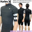 EGbgX[c XvO n[[ 23 HURLEY ADVANTAGE PLUS 2/2mm SHORT SLEEVE SPRING SUIT `FXgWbv {KiKi